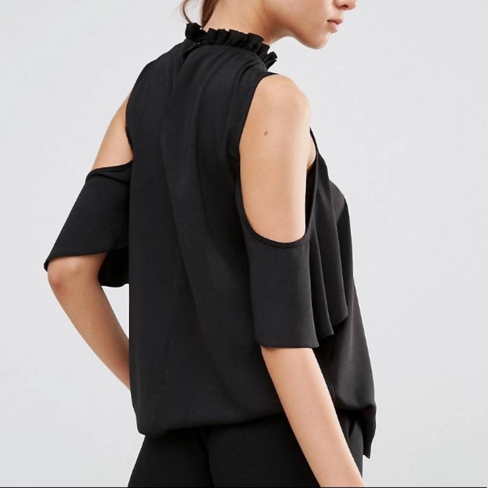 ASOS Cold Shoulder Top